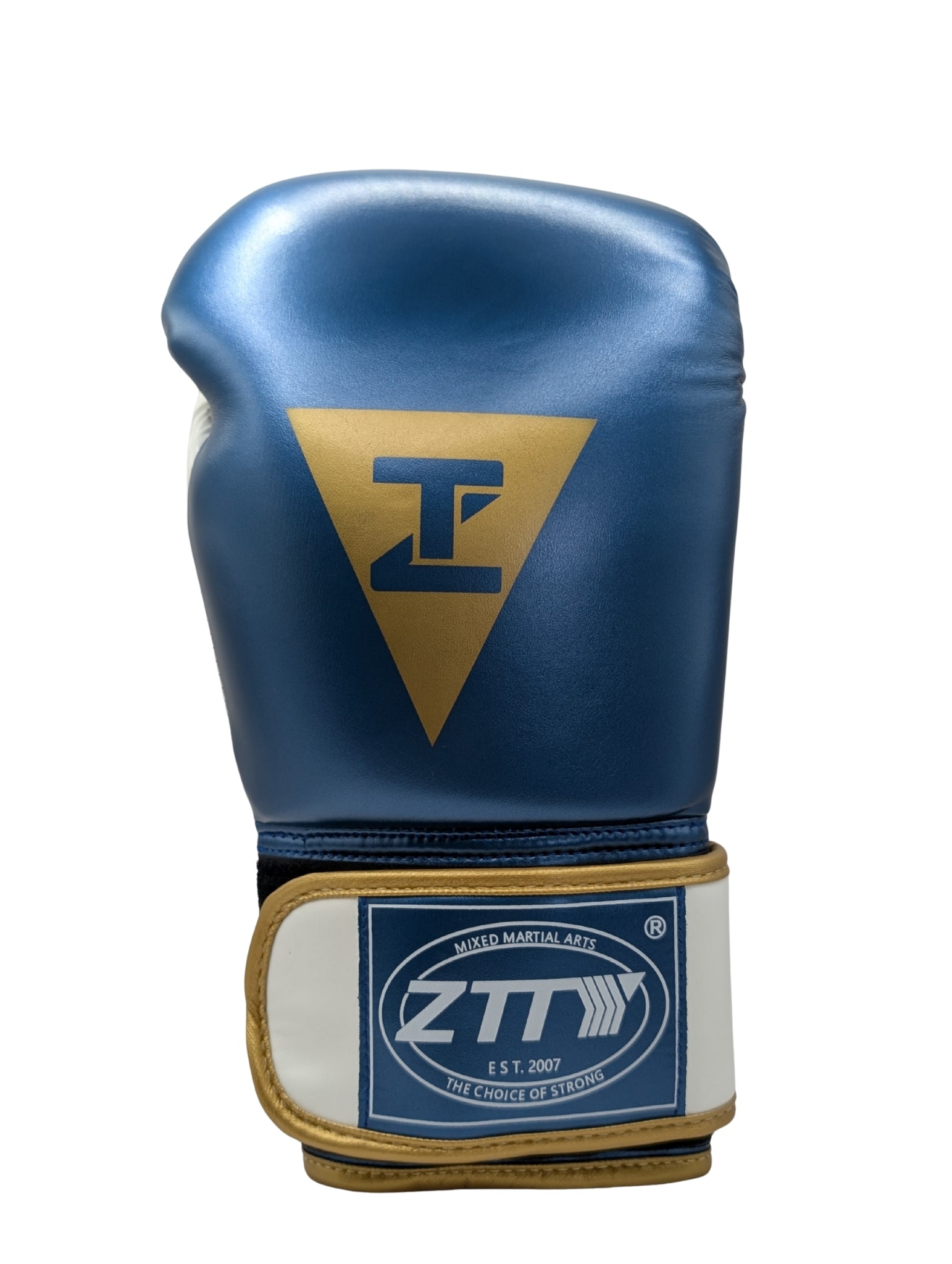 ZTTY | Blue 16oz Boxing Gloves + FREE 4.5m Mexican Style Hand Wraps